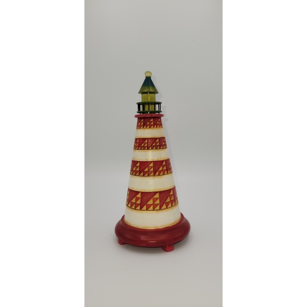 JIM SHORE Shorelights Courageous Beacon 114442 Lighthouse 2003 Enesco Vintage